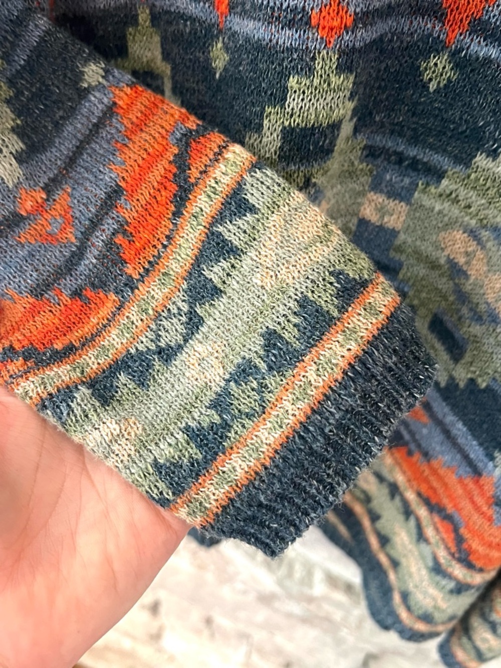 Denim & Supply Southwestern Aztec Knit Sweater - Picture 3 of 8